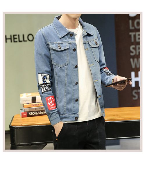 2019 designer kany fashion men's denim jacket men slim outerwear coats motorcycle flight jackets clothing for spring autumn wholesale, Black;brown
2019 designer kany fashion men's denim jacket men slim outerwear coats motorcycle flight jackets clothing for spring autumn wholesale, Black;brown