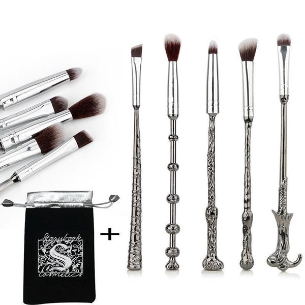 5pcs/set harry potter makeup brush sets magic wand eye shadow brush beauty comestic potter brush tools make up kits
5pcs/set harry potter makeup brush sets magic wand eye shadow brush beauty comestic potter brush tools make up kits