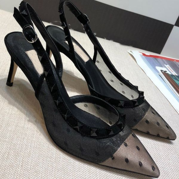2020 brand new fashion mesh women sandals designer shoe woman high heel lady casual shoes female fashion rivet sandals, Black
2020 brand new fashion mesh women sandals designer shoe woman high heel lady casual shoes female fashion rivet sandals, Black
