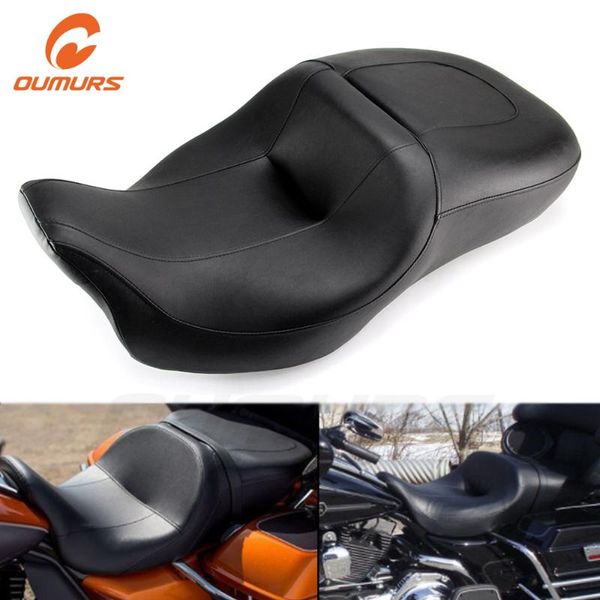 oumurs motorcycle driver rider passenger seat two up for electra glide flht 2007-2019 ultra limited classic cvo 2014-2019
oumurs motorcycle driver rider passenger seat two up for electra glide flht 2007-2019 ultra limited classic cvo 2014-2019