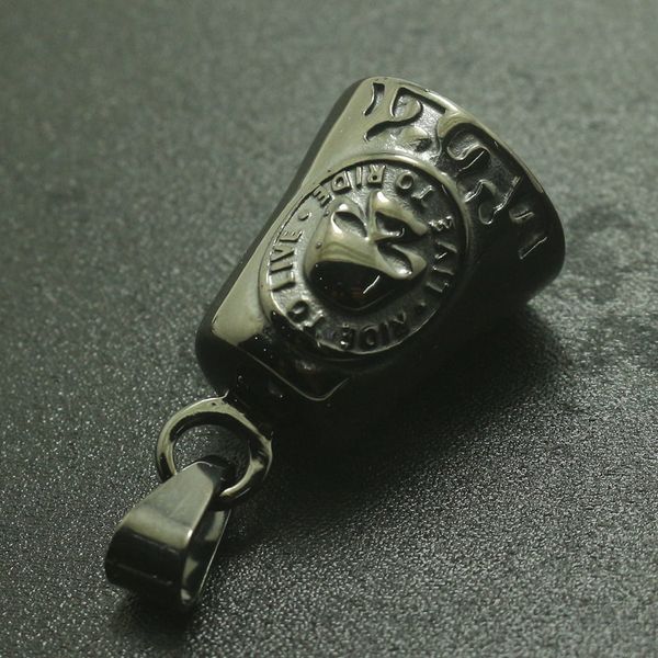 cool biker jingle bell 316l stainlesss steel black ghost rider flaming ride to live-live to ride seketon pendant, Silver
cool biker jingle bell 316l stainlesss steel black ghost rider flaming ride to live-live to ride seketon pendant, Silver