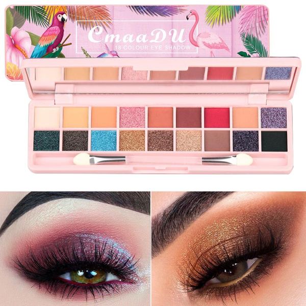 18-color 3d stereo eye shadow palette waterproof non-dizzy easy to color dyeing shimmer matte eyeshadow
18-color 3d stereo eye shadow palette waterproof non-dizzy easy to color dyeing shimmer matte eyeshadow