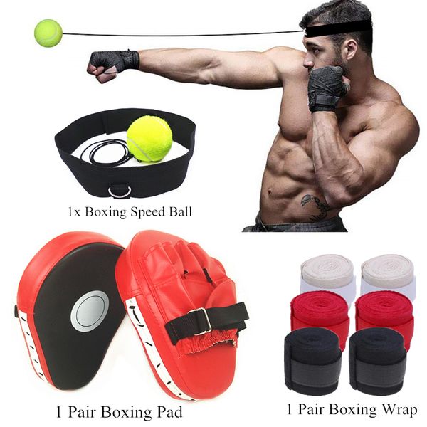 reflex boxing ball including headband target hand wraps for muay thai reaction agility punching speed training fight ball
reflex boxing ball including headband target hand wraps for muay thai reaction agility punching speed training fight ball