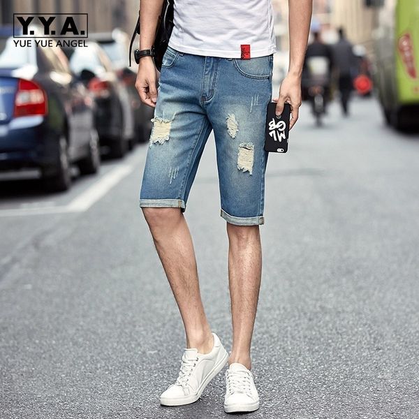 men's jeans 2021 summer mens denim shorts hole ripped cowboy streetwear big boy knee length slim fit short size 28-36 casual pants, Blue
men's jeans 2021 summer mens denim shorts hole ripped cowboy streetwear big boy knee length slim fit short size 28-36 casual pants, Blue