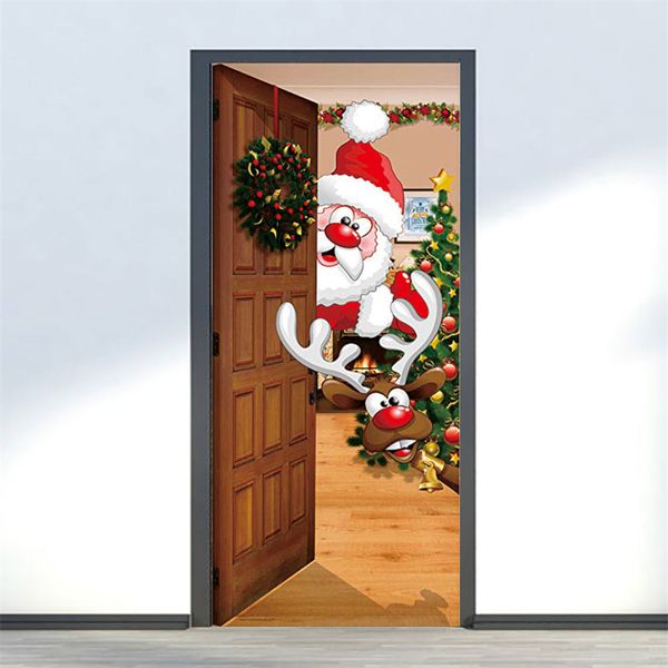 kakuder wall sticker 2pcs christmas cartoon creative door sticker living room decal home decor naklejki na sciane drop ship 2019
kakuder wall sticker 2pcs christmas cartoon creative door sticker living room decal home decor naklejki na sciane drop ship 2019
