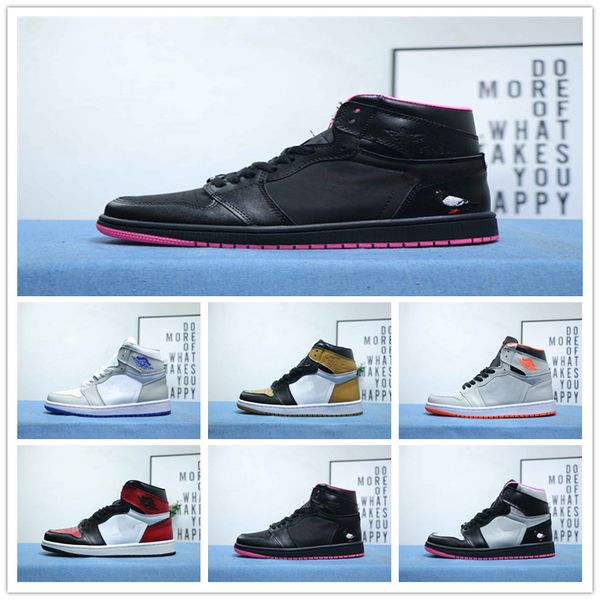 2018 New Arrival Jumpman 1 High Black Gold Wolf Grey Sports Basketball Shoes for Top quality Mens Women Black Grey Red Sneakers Size36-45
2018 New Arrival Jumpman 1 High Black Gold Wolf Grey Sports Basketball Shoes for Top quality Mens Women Black Grey Red Sneakers Size36-45