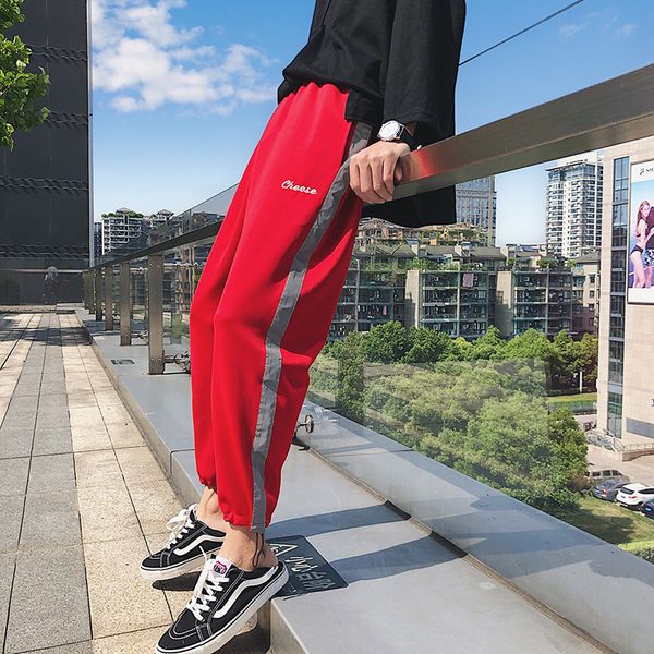 autumn new pants men fashion casual loose joggers sweatpants man streetwear hip hop solid color waist drawstring trousers male, Black
autumn new pants men fashion casual loose joggers sweatpants man streetwear hip hop solid color waist drawstring trousers male, Black
