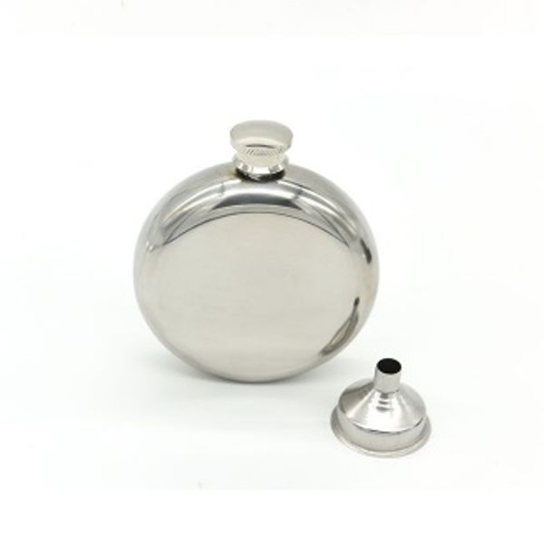 5 Oz Mirror Smooth Men Portable Stainless Steel Portable Round Flagon Small Funnel Hip Flasks Wholesale
5 Oz Mirror Smooth Men Portable Stainless Steel Portable Round Flagon Small Funnel Hip Flasks Wholesale