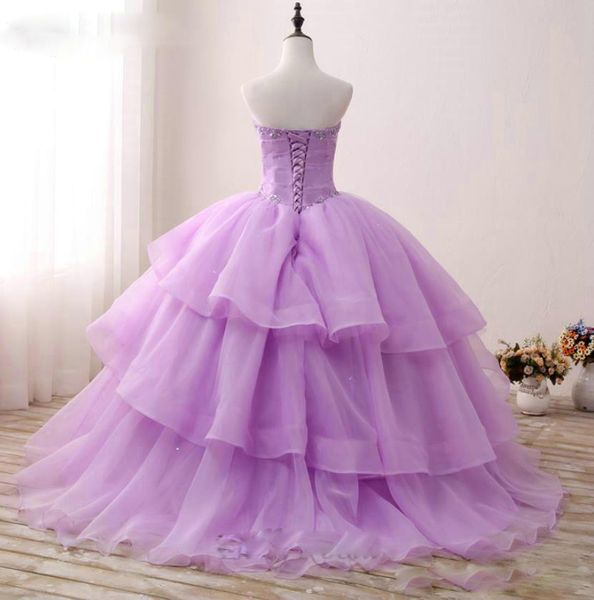 lilac light purple quinceanera dresses ball gown sweetheart crystals tiered tulle fluffy sweet 16 dress masquerade gowns vestido debutantes, Blue;red
lilac light purple quinceanera dresses ball gown sweetheart crystals tiered tulle fluffy sweet 16 dress masquerade gowns vestido debutantes, Blue;red
