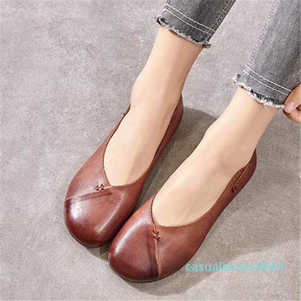 2020 spring new classic retro full genuine leather shoes fashion casual shoes comfort cowhide women flat 01c, Black
2020 spring new classic retro full genuine leather shoes fashion casual shoes comfort cowhide women flat 01c, Black