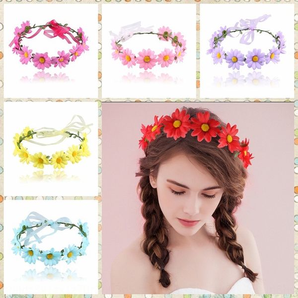 bride holiday simulation headdress accessories bohemia daisies children's hair accessories simulation sun flower wreath headdress, Slivery;white
bride holiday simulation headdress accessories bohemia daisies children's hair accessories simulation sun flower wreath headdress, Slivery;white