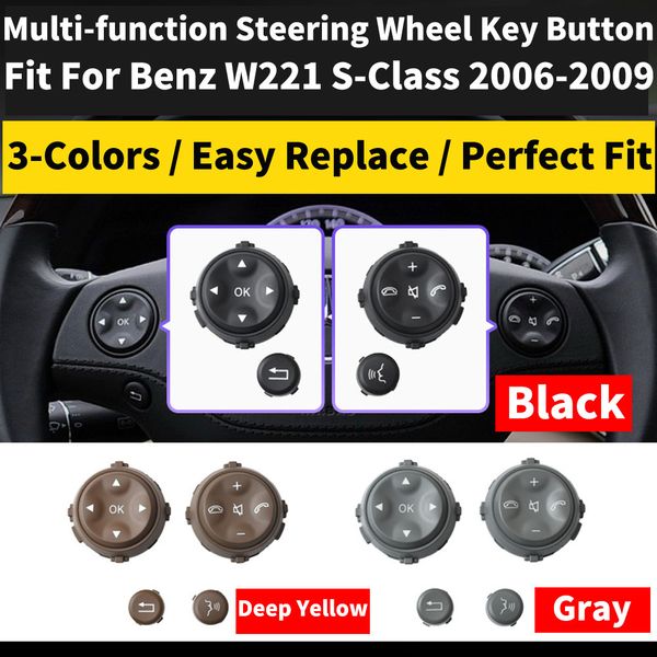 2x lhd rhd car multi-function steering wheel left right button phone key control for w221 s-class s280 s300 s350 s400 s600
2x lhd rhd car multi-function steering wheel left right button phone key control for w221 s-class s280 s300 s350 s400 s600