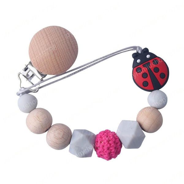 new style silicone and wood baby pacifier clips infant pacifier chain baby soother toddler kids chew toys baby shower gifts
new style silicone and wood baby pacifier clips infant pacifier chain baby soother toddler kids chew toys baby shower gifts