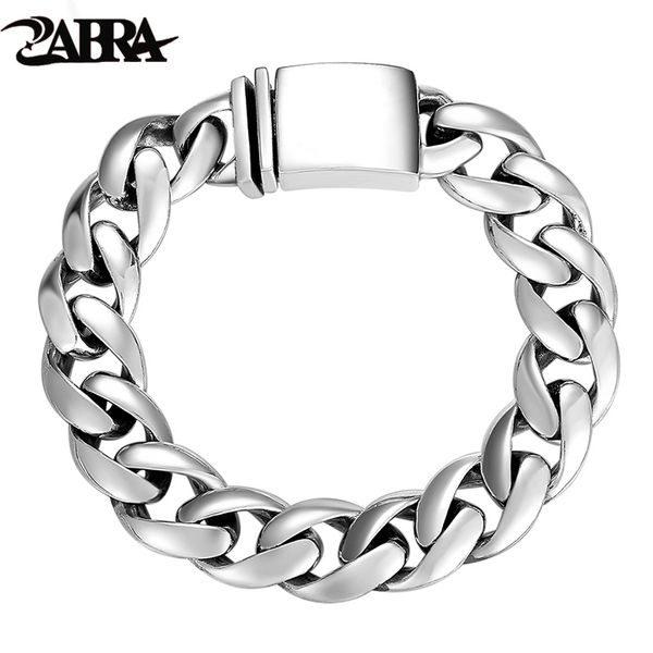 zabra solid 925 sterling silver bracelets man high polish link chain bracelet for men vintage punk jewelry for male, Golden;silver
zabra solid 925 sterling silver bracelets man high polish link chain bracelet for men vintage punk jewelry for male, Golden;silver