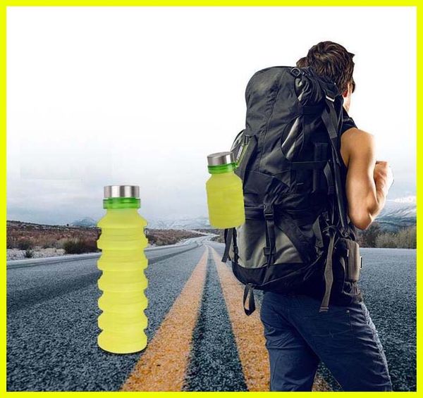 2020 new 550ml 19oz portable retractable silicone water bottle folding collapsible coffee water bottle travel drinking bottle cups mugs
2020 new 550ml 19oz portable retractable silicone water bottle folding collapsible coffee water bottle travel drinking bottle cups mugs