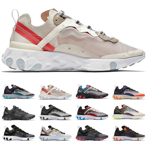 React Element 55 87 Undercover Men Running Shoes For Women Designer Sneakers Sports Mens Trainer Shoes Size 36-45
React Element 55 87 Undercover Men Running Shoes For Women Designer Sneakers Sports Mens Trainer Shoes Size 36-45