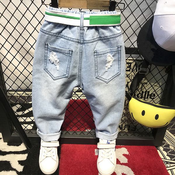 baby boys jeans brand fashion autumn 2-6yearrs kids trousers children clothing(no belt)2020 children hole pants trousers, Blue
baby boys jeans brand fashion autumn 2-6yearrs kids trousers children clothing(no belt)2020 children hole pants trousers, Blue