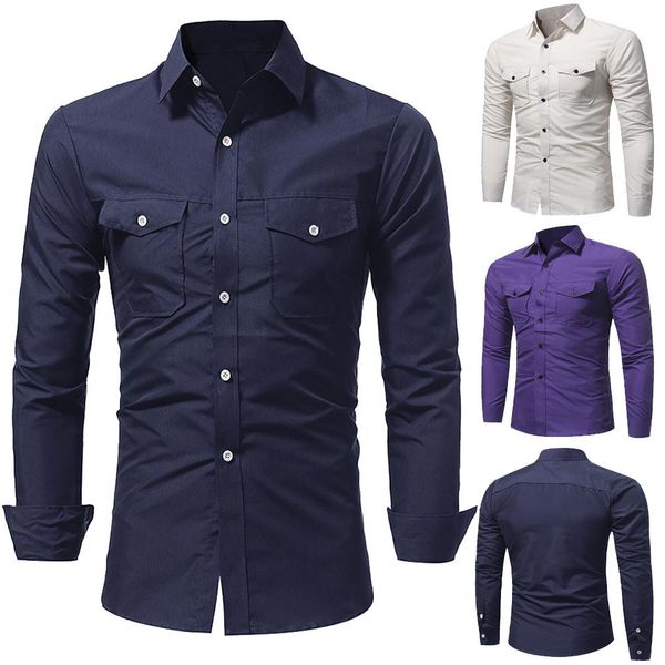 yfashion men shirt classic long-sleeved lapel business shirt casual slim-fit cotton blend shirts mens, White;black
yfashion men shirt classic long-sleeved lapel business shirt casual slim-fit cotton blend shirts mens, White;black