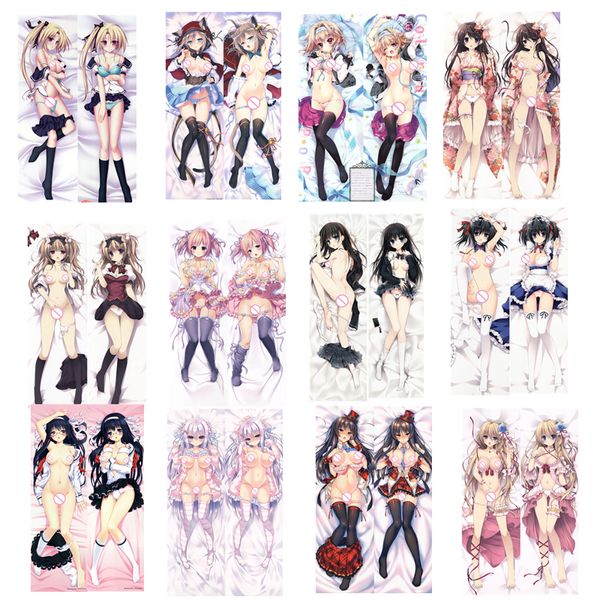 

anime characters girl body pillowcase high resolution double-sided print dakimakura hugging pillow cover for otaku gifts pillow case