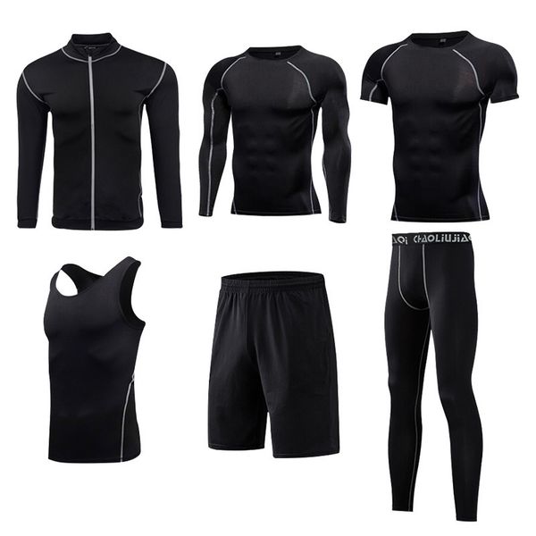 men's tracksuits motion suit male close speed do clothes long sleeve loose coat bodybuilding serve run gym training six paper set, Gray
men's tracksuits motion suit male close speed do clothes long sleeve loose coat bodybuilding serve run gym training six paper set, Gray
