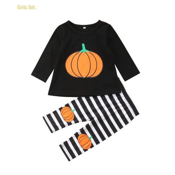 fashion kids toddler baby girls clothes halloween pumpkin + striped pants 2pieces outfits clothes, White
fashion kids toddler baby girls clothes halloween pumpkin + striped pants 2pieces outfits clothes, White