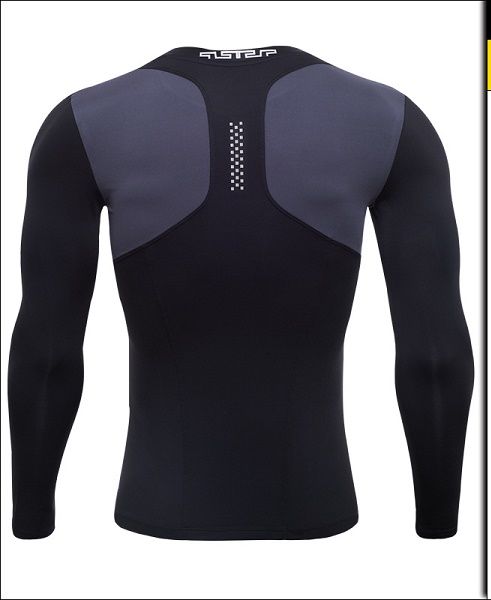 running shirts dry fit mens gym clothing scoop neck long sleeves qly dry underwear body building suiit polyester apparel, Black;blue
running shirts dry fit mens gym clothing scoop neck long sleeves qly dry underwear body building suiit polyester apparel, Black;blue
