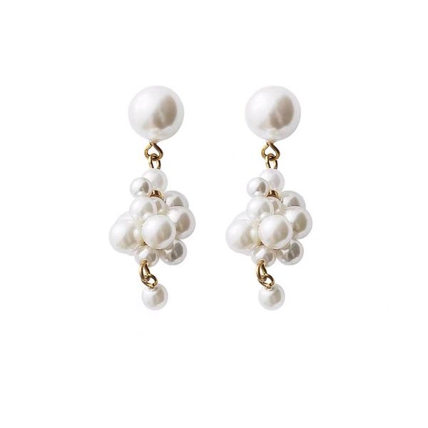 ins french style exquisite size imitation pearl grape string shape earrings female korean temperament personalized design earrin, Golden;silver
ins french style exquisite size imitation pearl grape string shape earrings female korean temperament personalized design earrin, Golden;silver