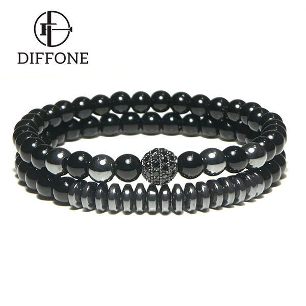 diffone 2pcs/pair mens bracelet real natural onyx volcanic obsidian tiger eye braclet for hombre pave setting zircon braslet, Black
diffone 2pcs/pair mens bracelet real natural onyx volcanic obsidian tiger eye braclet for hombre pave setting zircon braslet, Black
