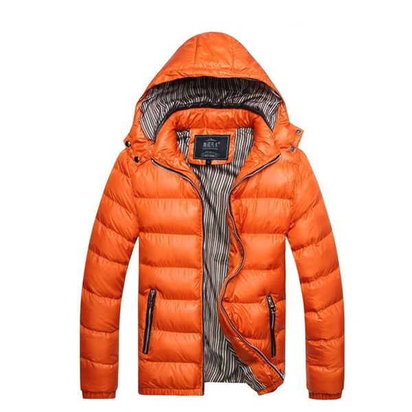 men's outerwear autumn winter jacket men coat fashion hood padded quilted warm male jackets parka hooded casual wadde, Black;brown
men's outerwear autumn winter jacket men coat fashion hood padded quilted warm male jackets parka hooded casual wadde, Black;brown