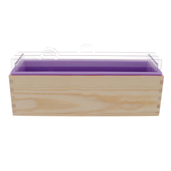 silicone soap mould dividers wood box diy toast loaf baking cake mold for candle
silicone soap mould dividers wood box diy toast loaf baking cake mold for candle