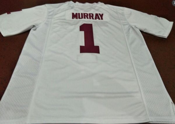 custom men youth women #1 kyler murray red white oklahoma sooners football jersey size s-5xl or custom any name or number jersey, Black
custom men youth women #1 kyler murray red white oklahoma sooners football jersey size s-5xl or custom any name or number jersey, Black