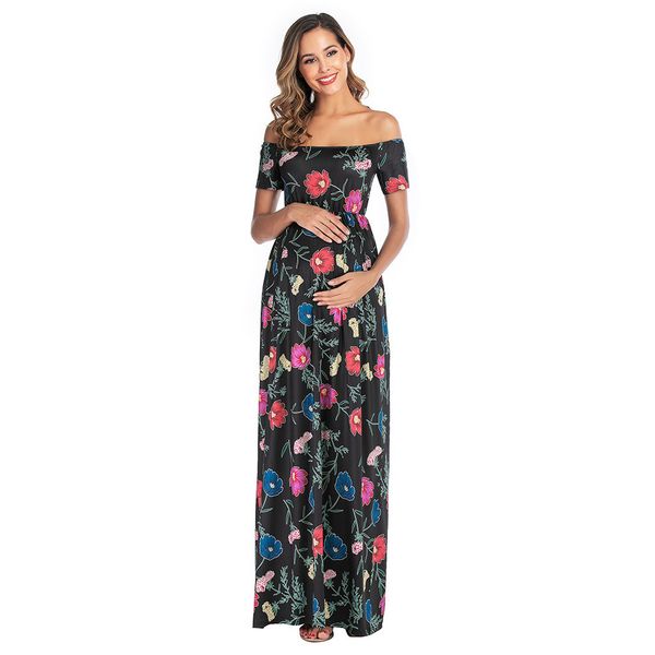 women one shoulder maternity dress summer print short sleeved p shoot mopping breastfeeding dress sukienka dla ciezarnej, White
women one shoulder maternity dress summer print short sleeved p shoot mopping breastfeeding dress sukienka dla ciezarnej, White