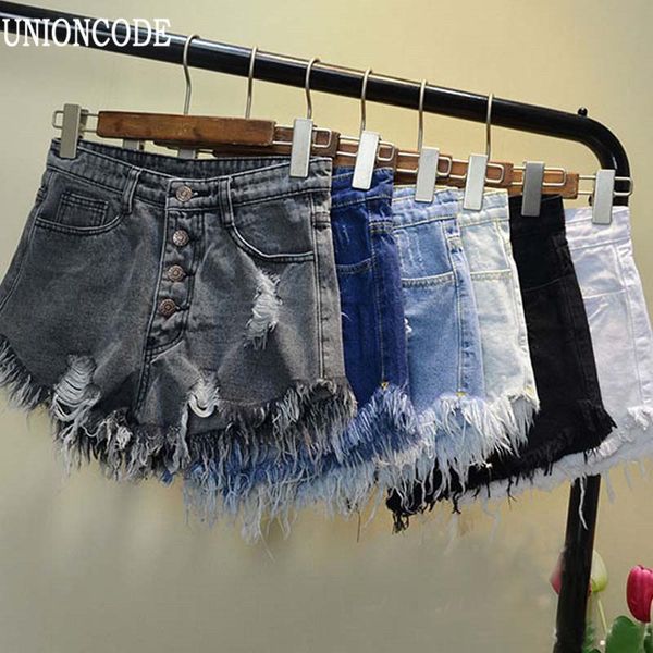 2016 european and american bf summer wind female blue high waist denim shorts women worn loose burr hole jeans shorts, White;black
2016 european and american bf summer wind female blue high waist denim shorts women worn loose burr hole jeans shorts, White;black