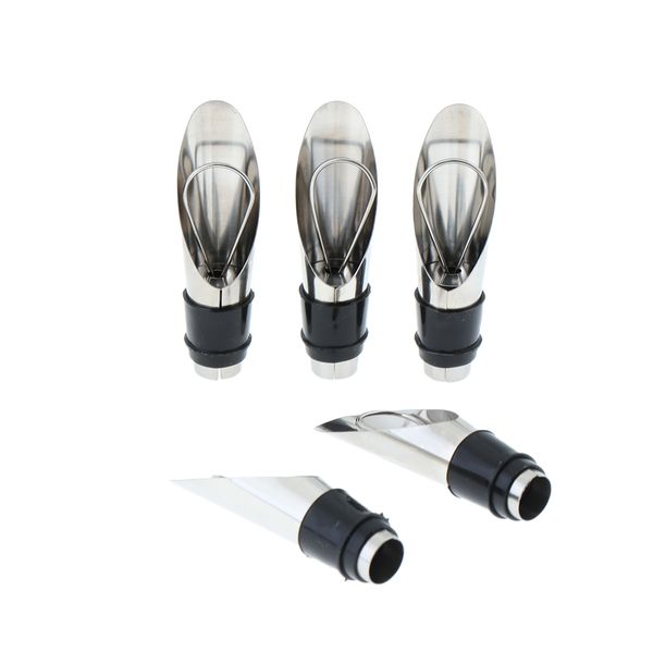 5 sets premium red wine aerator pourer |modern simple design wine aerator | no drips or stains in your tablecloth | easy to clean
5 sets premium red wine aerator pourer |modern simple design wine aerator | no drips or stains in your tablecloth | easy to clean