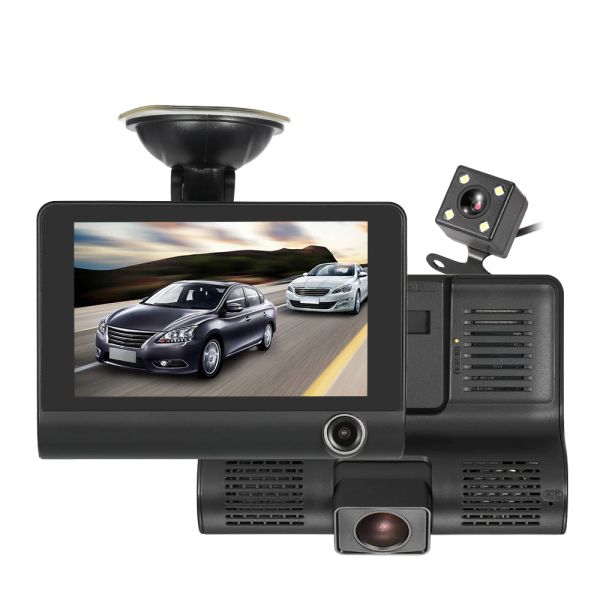 kkmoon 4" 1080p three lens car dvr dash cam camera camcorder night vision / g-sensor / motion detection loop recording
kkmoon 4" 1080p three lens car dvr dash cam camera camcorder night vision / g-sensor / motion detection loop recording