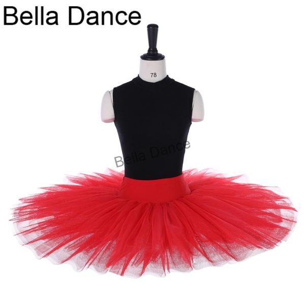 stage wear red tulle child half ballet tutu practicing professional skirts women bt8923, Black;red
stage wear red tulle child half ballet tutu practicing professional skirts women bt8923, Black;red
