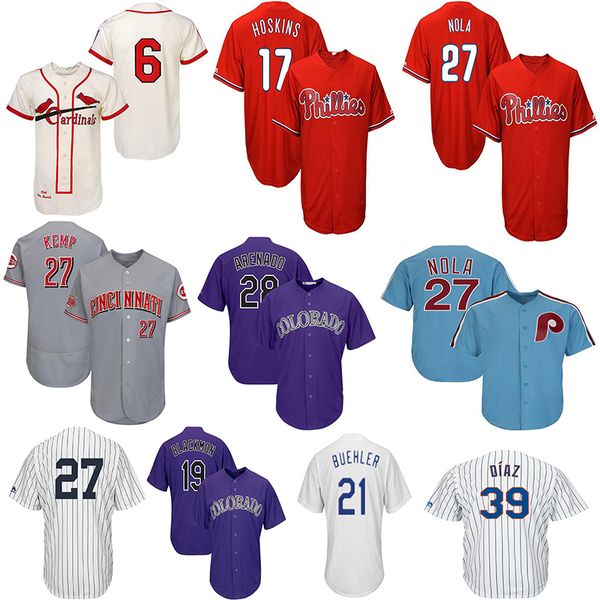 6 Musial 17 Rhys Hoskins 20 Schmidt 21 Walker Buehl 22 Yelich 27 Aaron Nola Giancarlo Stanton Matt Kemp 28 Nolan Arenado Baseball Jerseys
6 Musial 17 Rhys Hoskins 20 Schmidt 21 Walker Buehl 22 Yelich 27 Aaron Nola Giancarlo Stanton Matt Kemp 28 Nolan Arenado Baseball Jerseys