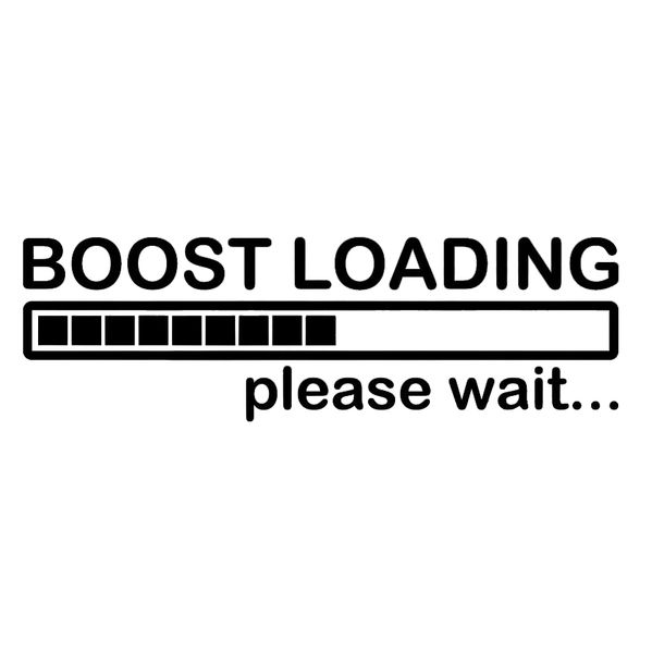 boost loading racing turbo car auto window quality vinyl decal sticker funny personality stickers
boost loading racing turbo car auto window quality vinyl decal sticker funny personality stickers