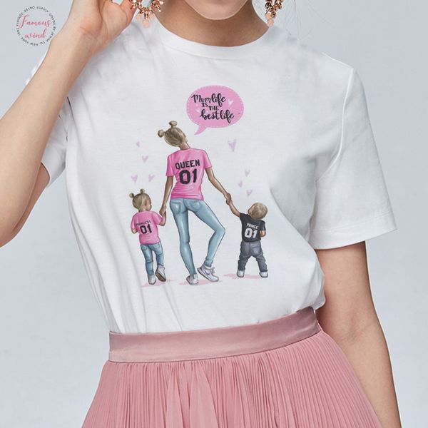 streetwear harajuku мама печати белый tshirt мама детские футболки для женщин и сын tee shirt femme o шеи vogue top, White
streetwear harajuku мама печати белый tshirt мама детские футболки для женщин и сын tee shirt femme o шеи vogue top, White