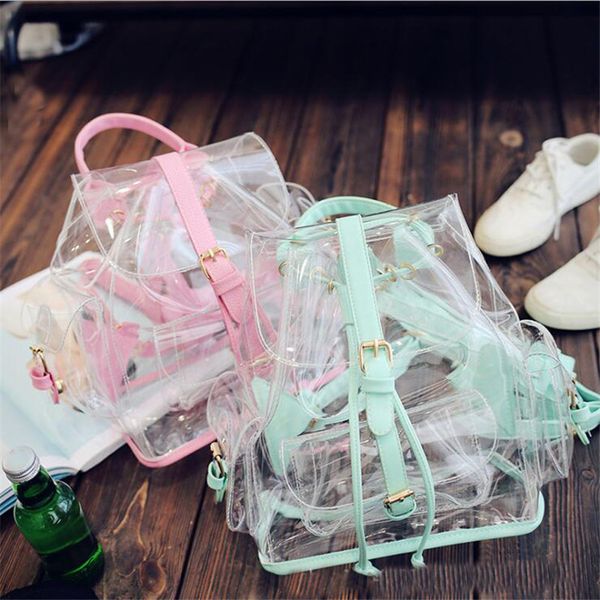 waterproof pvc backpack summer new fashion transparent ladies backpack travel leisure bag
waterproof pvc backpack summer new fashion transparent ladies backpack travel leisure bag