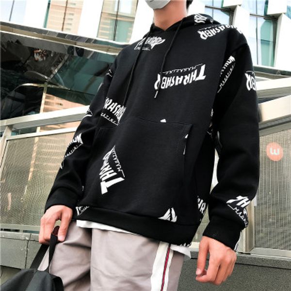 men autumn and winter sweatshirts men letter printing fashion mens hoodies thickened men's hoodie, Black
men autumn and winter sweatshirts men letter printing fashion mens hoodies thickened men's hoodie, Black