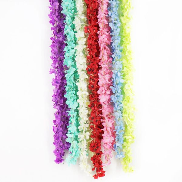 10pcs 200cm rattan strip artificial flowers hydrangea romantic home party wedding decorative garlands silk wisteria diy gifts
10pcs 200cm rattan strip artificial flowers hydrangea romantic home party wedding decorative garlands silk wisteria diy gifts