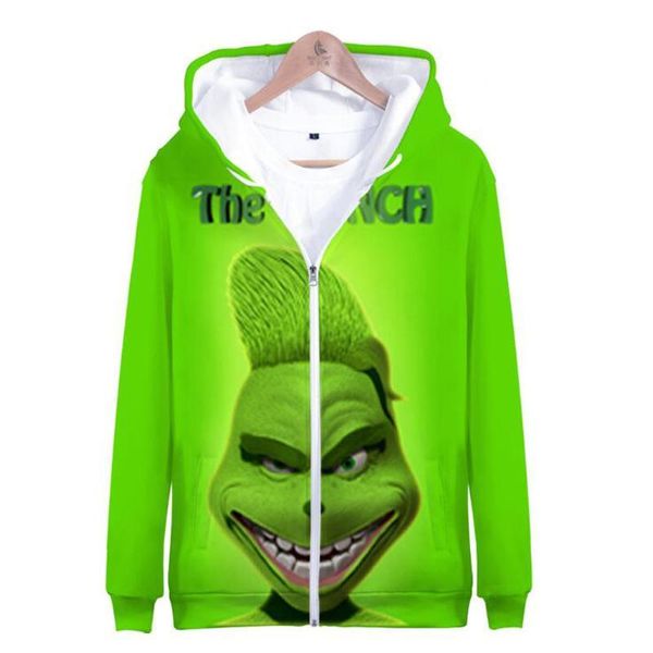 kids hoodies movie the grinch 3d printed christmas hoodie cosplay sweatshirts boys girls long sleeve funny hooded zipper jacket, Black
kids hoodies movie the grinch 3d printed christmas hoodie cosplay sweatshirts boys girls long sleeve funny hooded zipper jacket, Black