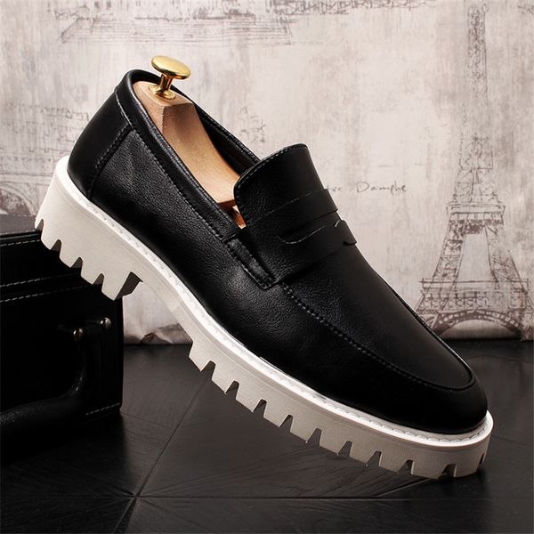 slip on men casual shoes soft mens loafers moccasins italian fashion flats 7#25/20d50, Black
slip on men casual shoes soft mens loafers moccasins italian fashion flats 7#25/20d50, Black