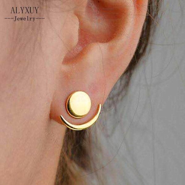 fashion simple sun moon earrings for women gold color earrings statement jewelry wholesale e0204, Silver
fashion simple sun moon earrings for women gold color earrings statement jewelry wholesale e0204, Silver