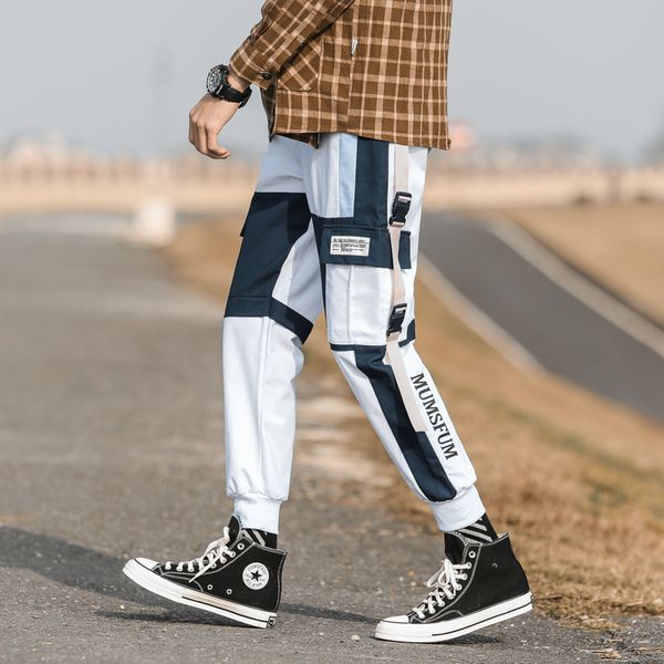 streetwear ribbons joggers men pants 2020 mens harem pants side-pocket summer casual slim sweatpants ankle-length men trousers, Black
streetwear ribbons joggers men pants 2020 mens harem pants side-pocket summer casual slim sweatpants ankle-length men trousers, Black