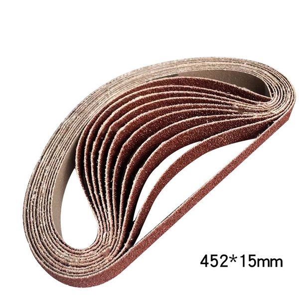 10pcs 452 * 15mm 60 120 240 400 600 grits grinding and polishing replacement sanding belt grit paper for angle grinder machine
10pcs 452 * 15mm 60 120 240 400 600 grits grinding and polishing replacement sanding belt grit paper for angle grinder machine