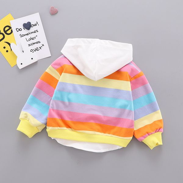 autumn sweatshirts for girls boys rainbow striped kids baby infants rabbit ear hoodies long sleeve sweatshirt outwear wt717, Black
autumn sweatshirts for girls boys rainbow striped kids baby infants rabbit ear hoodies long sleeve sweatshirt outwear wt717, Black