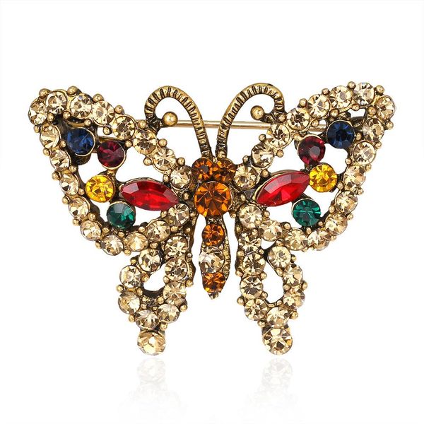 popular retro butterfly brooch pin boutique brooch silk scarf thread accessories wholesale jewelry for hat cloth bag gift, Gray
popular retro butterfly brooch pin boutique brooch silk scarf thread accessories wholesale jewelry for hat cloth bag gift, Gray