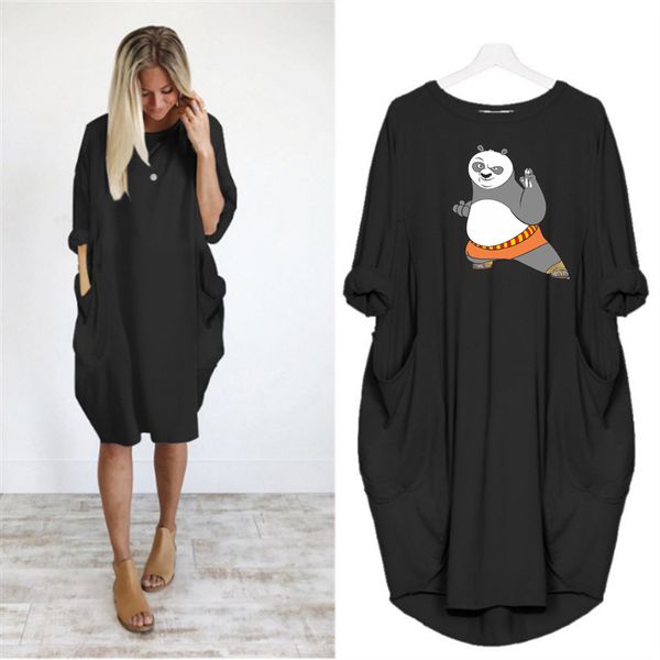 designer women's long sleeve dress 2020 new arrival fashion crew neck plus size dresses casual animal print dress with 6 colors size s, Black;gray
designer women's long sleeve dress 2020 new arrival fashion crew neck plus size dresses casual animal print dress with 6 colors size s, Black;gray